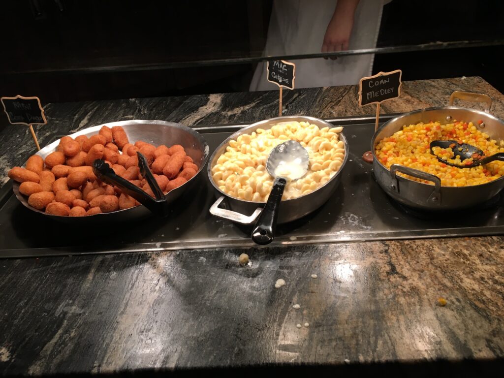 buffet dining at Walt Disney World Resort