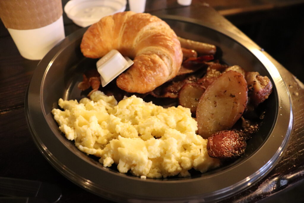 Breakfast at the Leaky Cauldron is included in the Wizarding World of Harry Potter Vacation Package