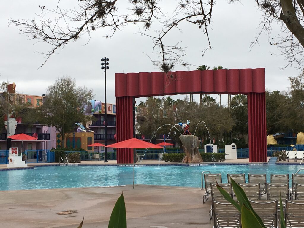 Pool at Disney's All-star Movies Resort