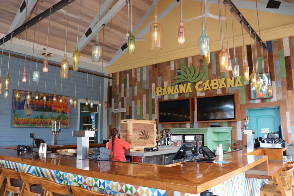 Banana Cabana Bar at Disney's Caribbean Beach Resort