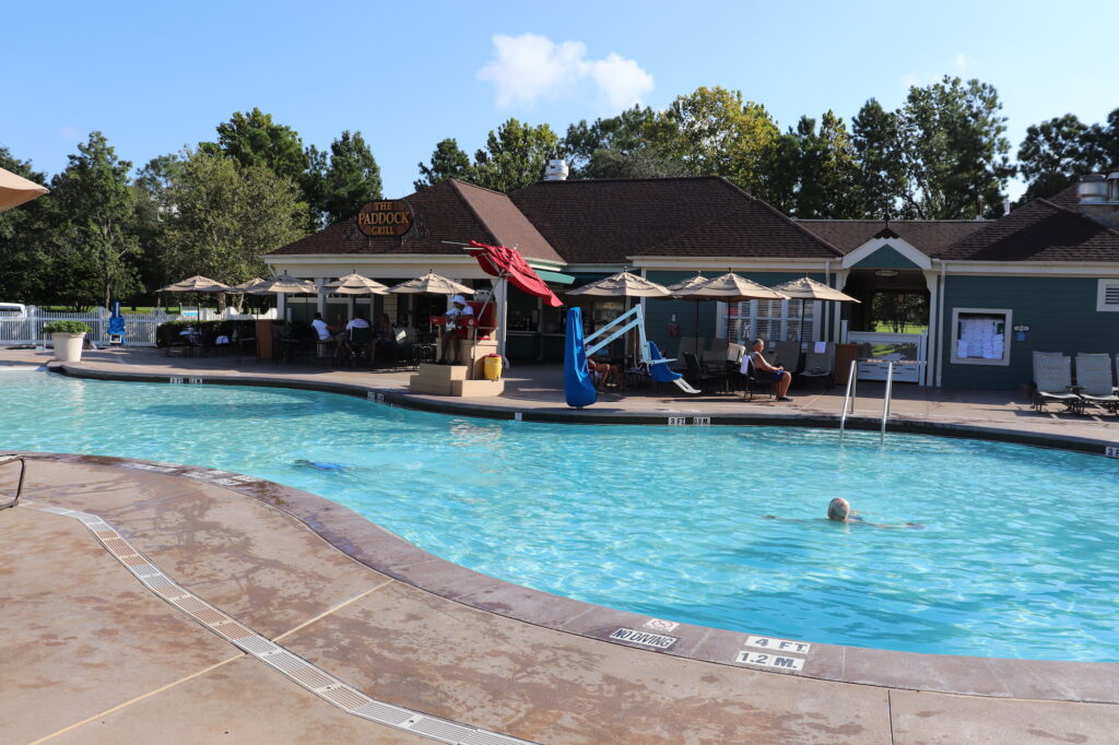 The Paddock swimming pool at Disney's Saratoga Springs Resort & Spa