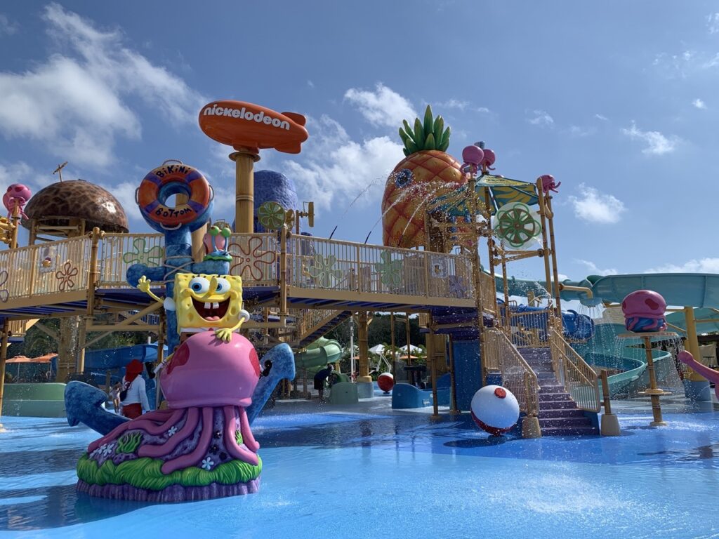 Aqua Nick Water Park at Nickelodeon Hotels & Resorts Riviera Maya.