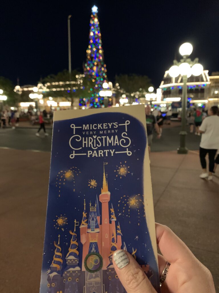 Halfway to the Holidays Mickey's Very Merry Christmas Party