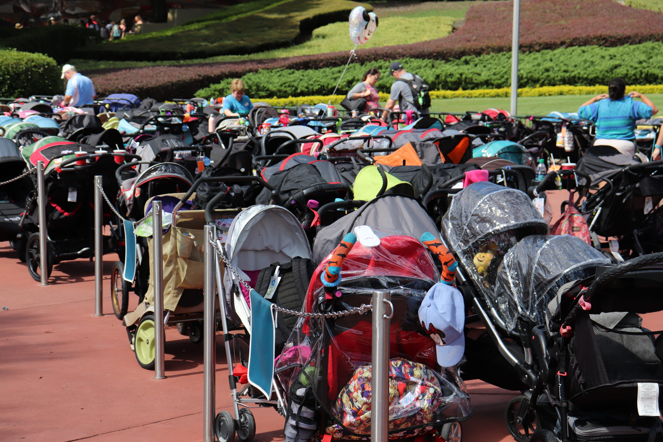 stroller parking walt disney world