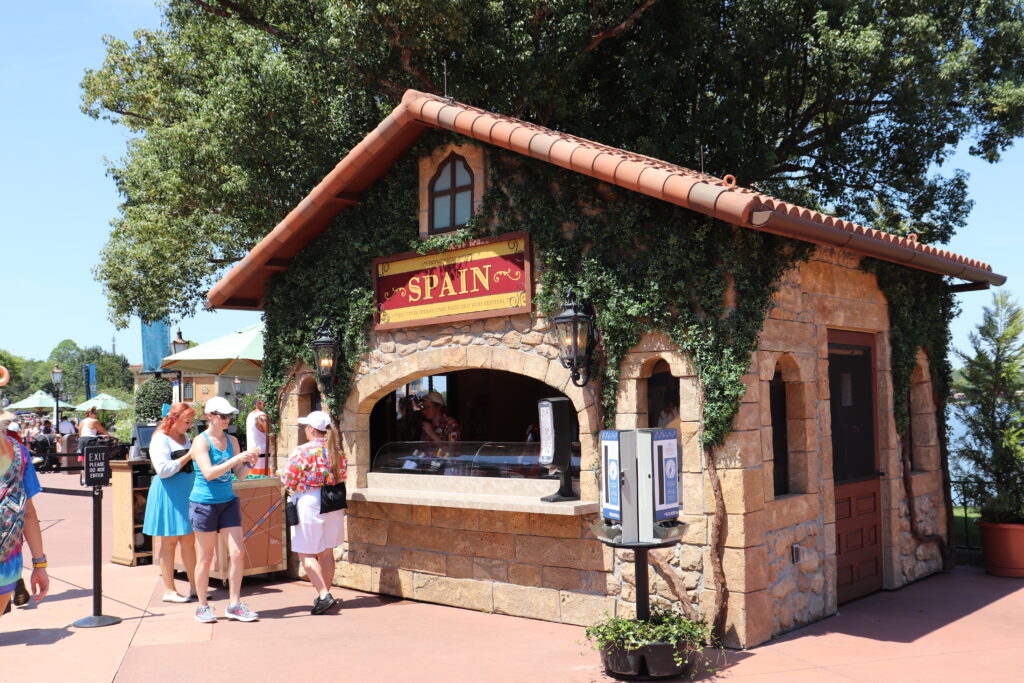 Festival booth at EPCOT International Food & Wine Festival at Walt Disney World
