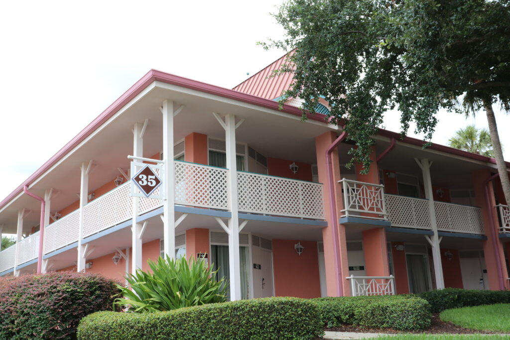 Disney’s Caribbean Beach Resort grounds at Walt Disney World Resort in Florida